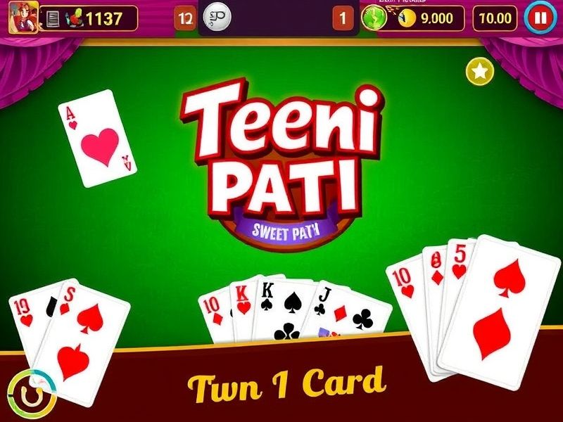 Teen Patti Sweet APK brings you a delightful card gaming experience. Play Teen Patti, enjoy bonuses, and win real rewards daily.